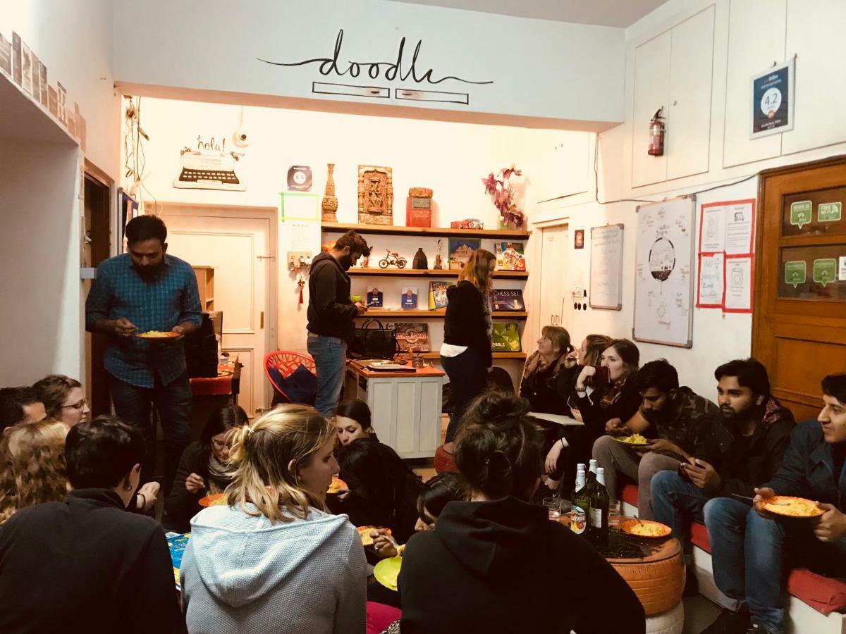 Doodle Rack Hostel Джайпур Екстериор снимка